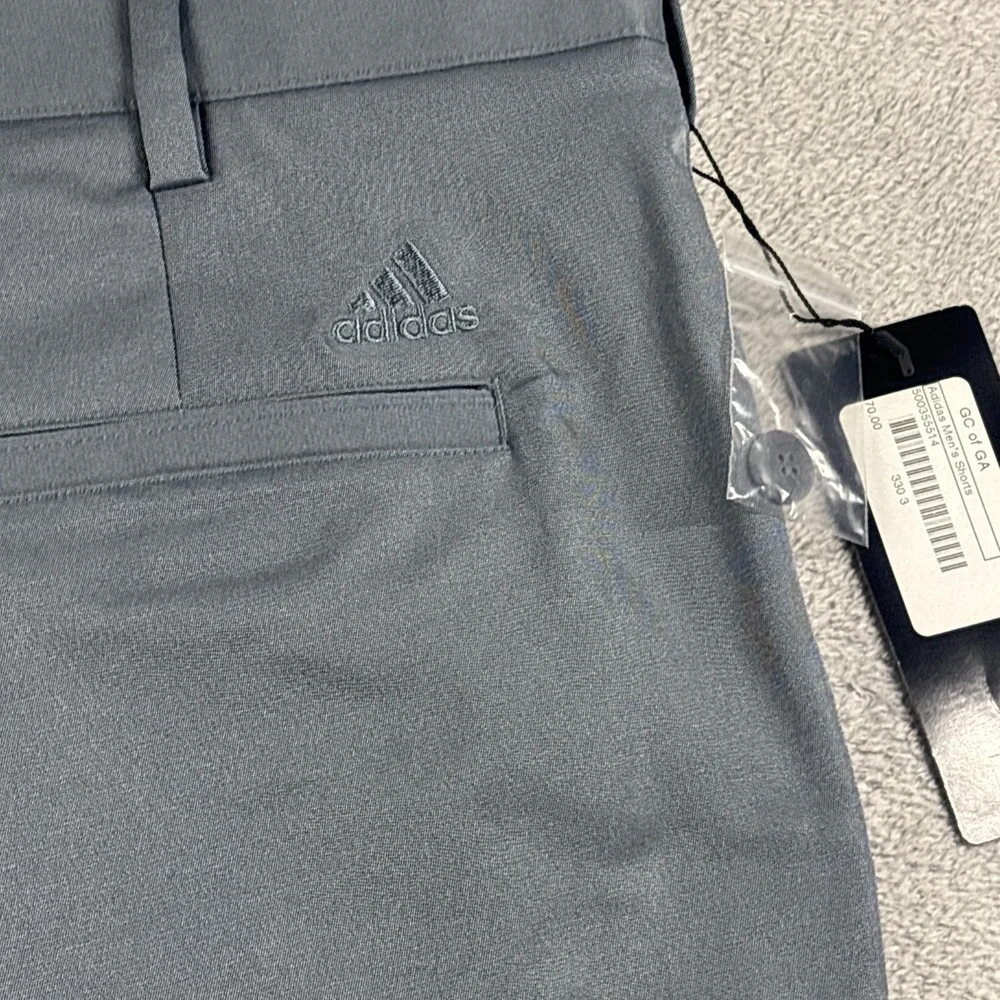 NWT Adidas Men's Golf Shirts Lead/Gray Size 40 (MSRP: $70)